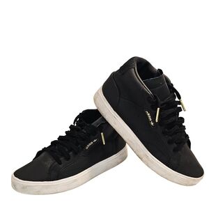 [Adidas] SLEEK Mid Core Black Womens Trainers Sneakers Size 5.5